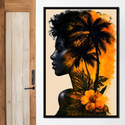 Tropical Soul Rising Heat Canvas Wall Art