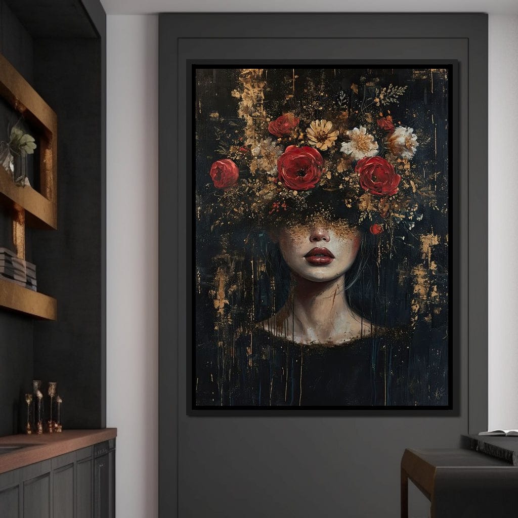 Bloom of the Nightfall Canvas Wall Art