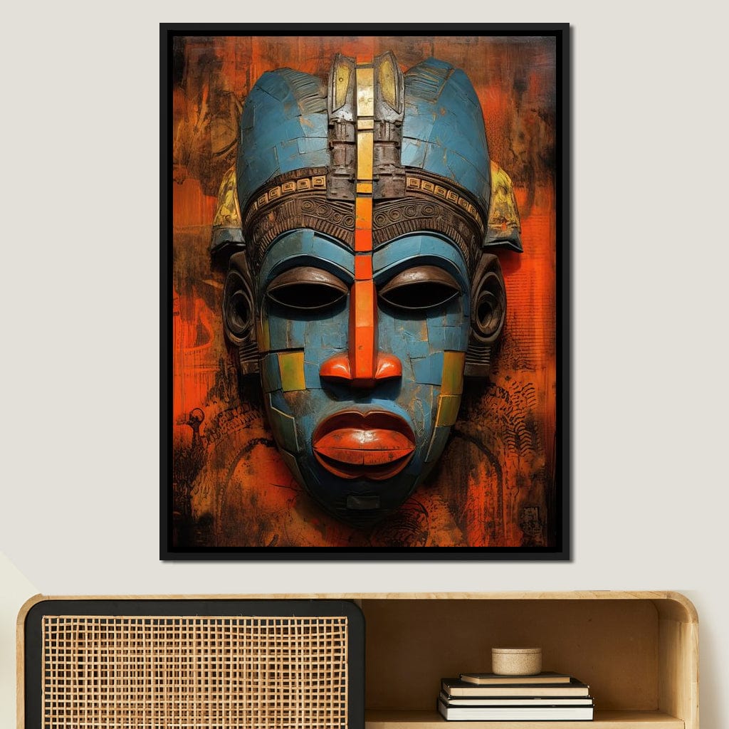 Gaze of the Ancestors Canvas Wall Art