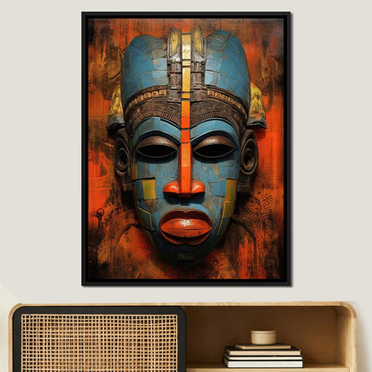Gaze of the Ancestors Canvas Wall Art
