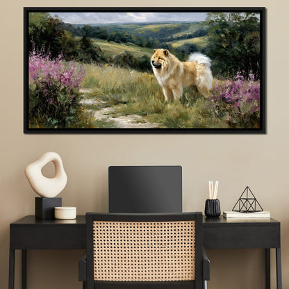 Chow Meadow Trail Summer Light Canvas Wall Art
