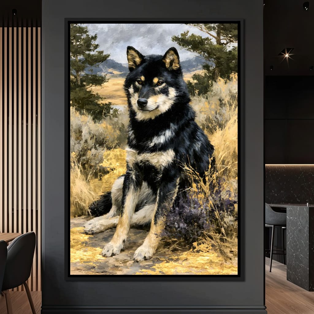 Lone Sentinel of the High Plains Canvas Wall Art
