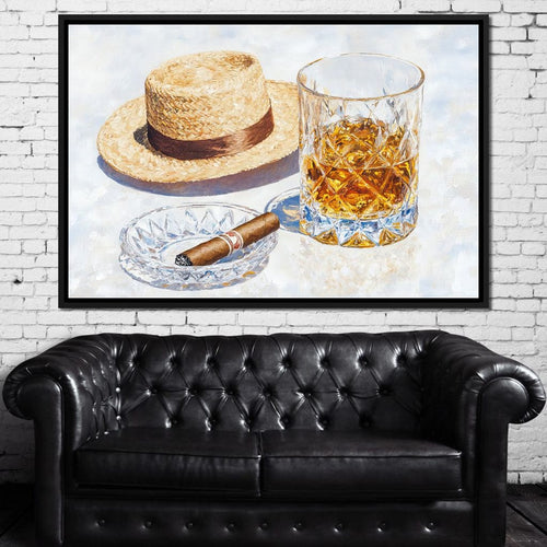 Sunlit Cuban Leisure Canvas Wall Art