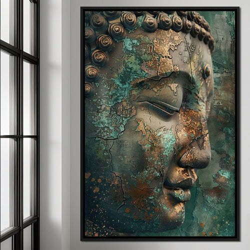Ancient Tranquility Heritage Canvas Wall Art