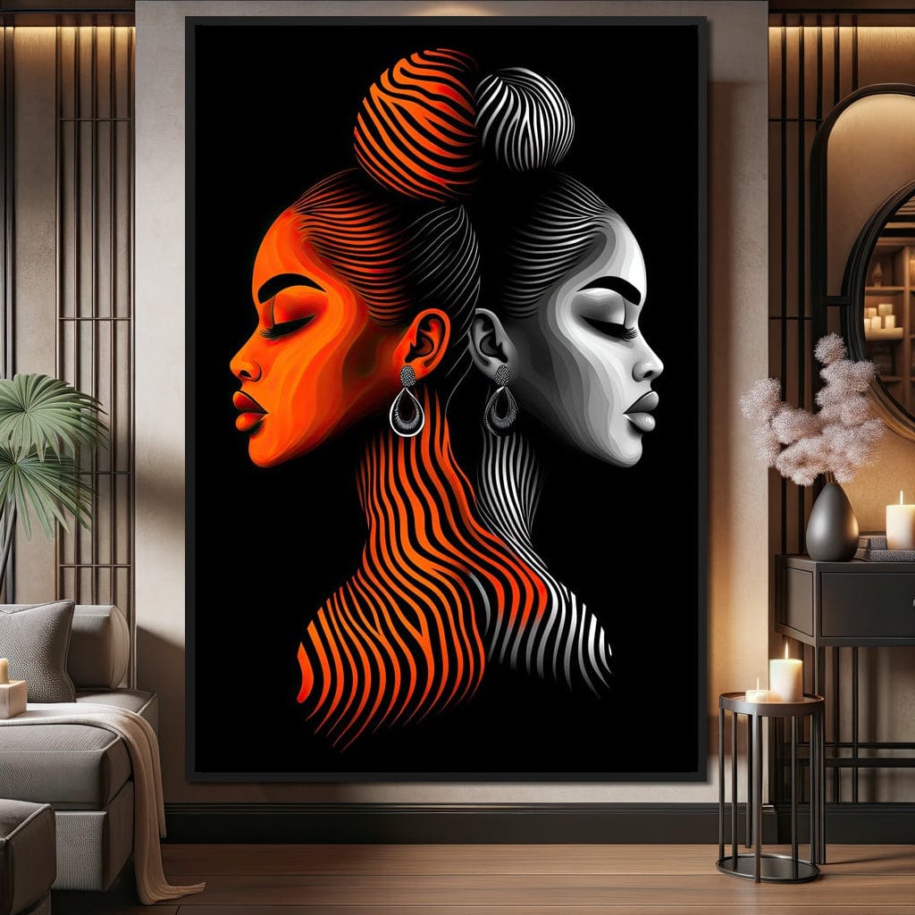 Black & Bold Canvas Wall Art