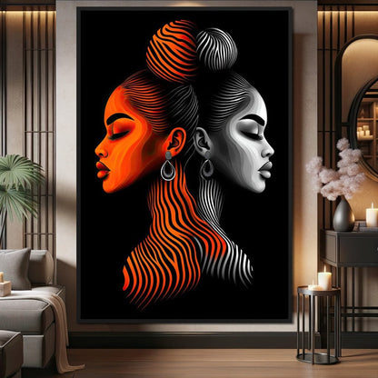 Black & Bold Canvas Wall Art