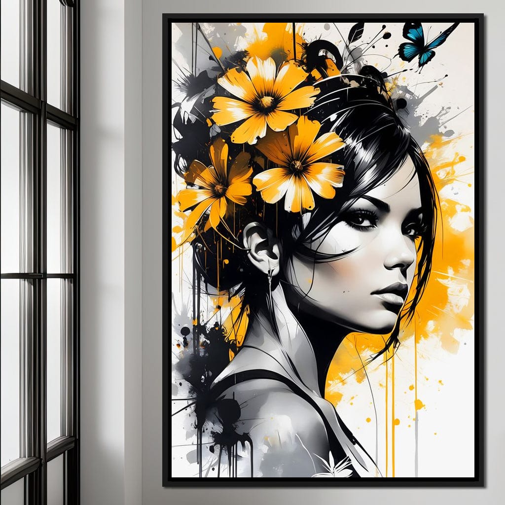 Female Portrait 262 Canvas Wall Art
