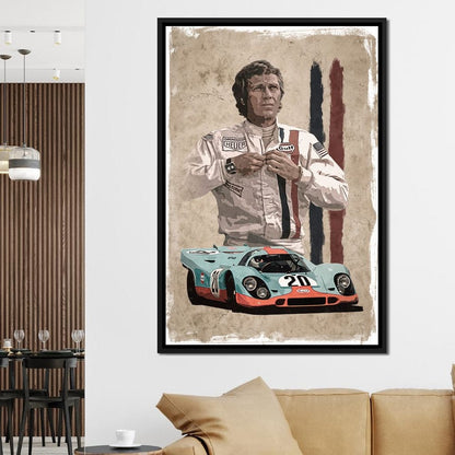 Le Mans Canvas Wall Art