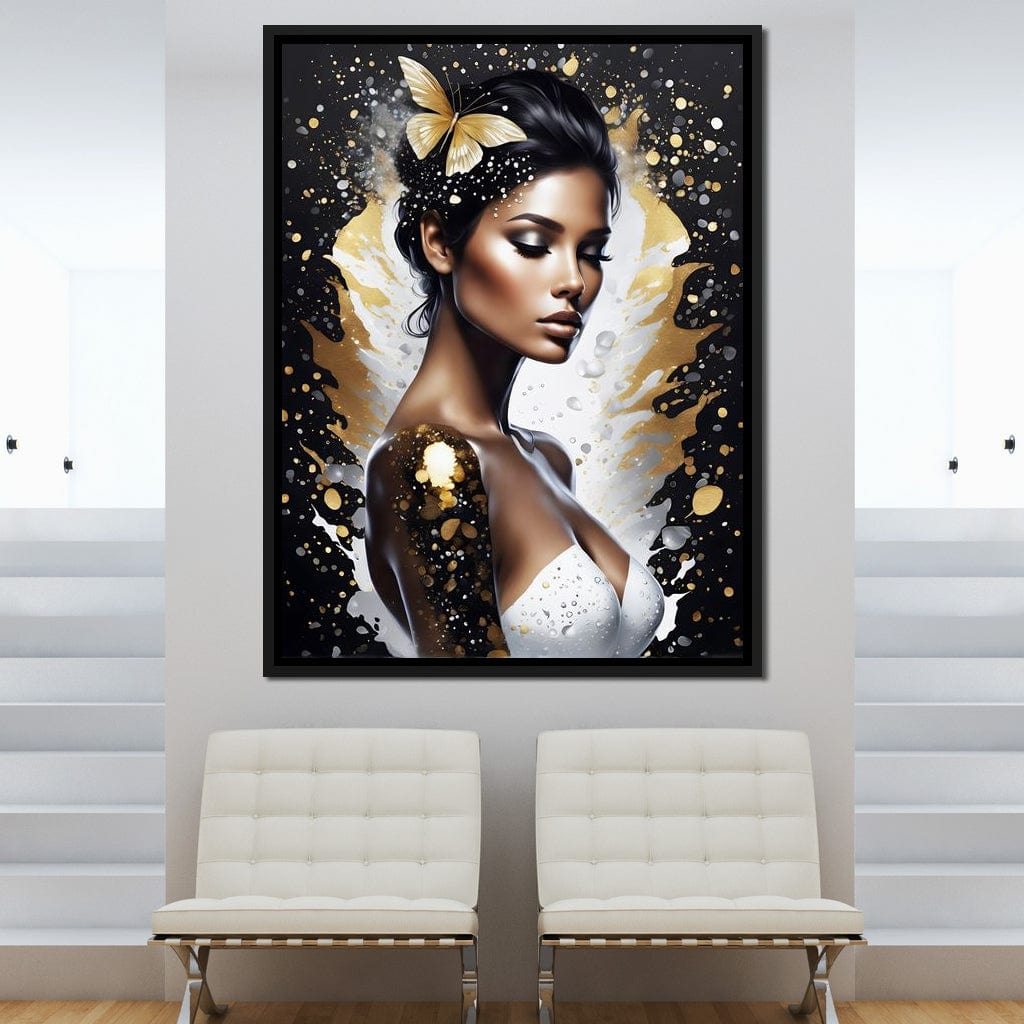 Female Portrait 194 Canvas Wall Art
