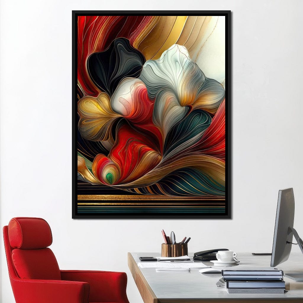 Flow Canvas Wall Art