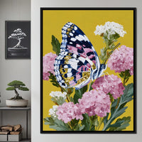 Butterfly Garden Radiance Canvas Wall Art
