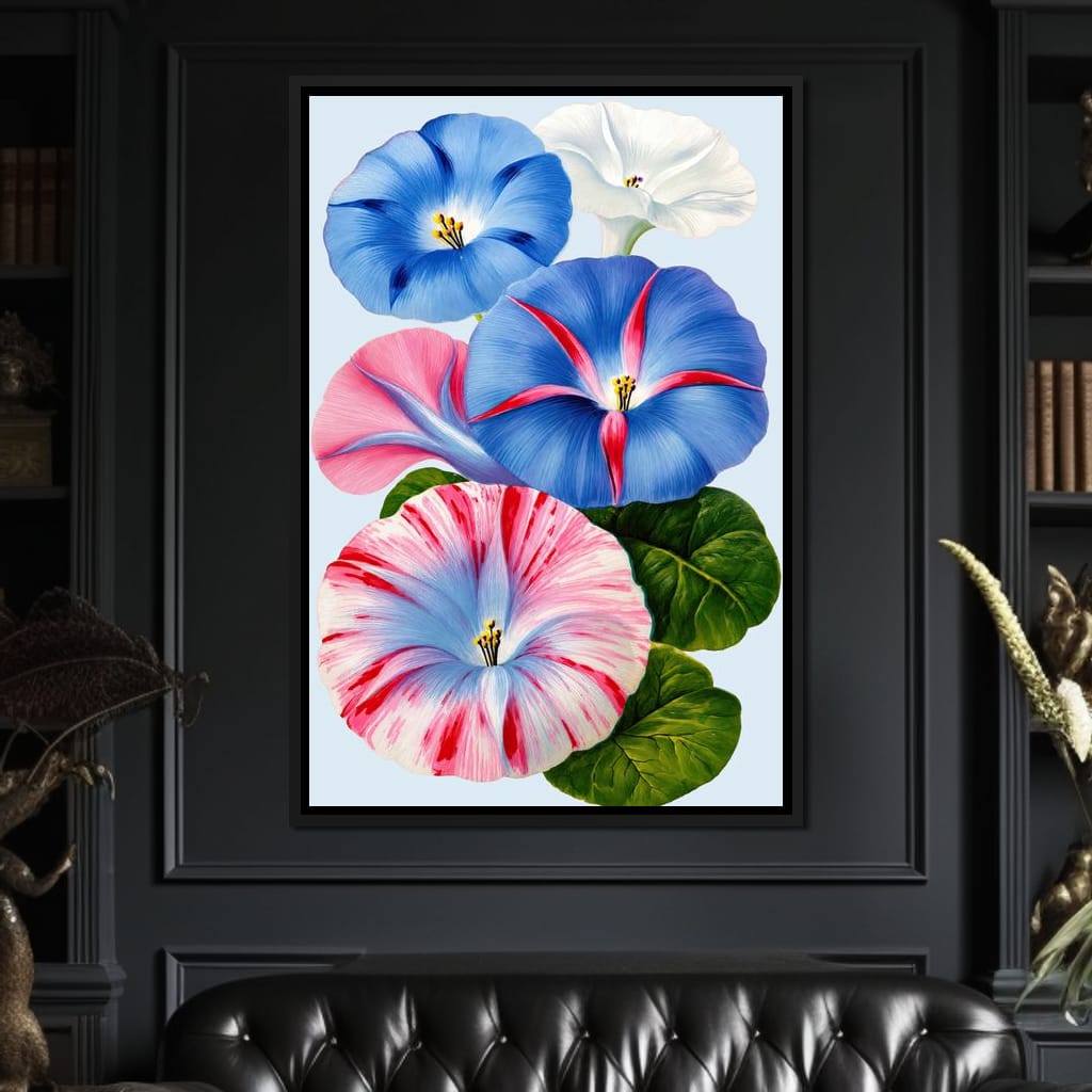 Morning Glory Reverie Canvas Wall Art