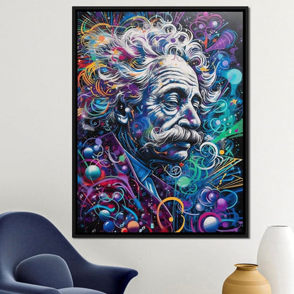 Albert Einstein Canvas Wall Art