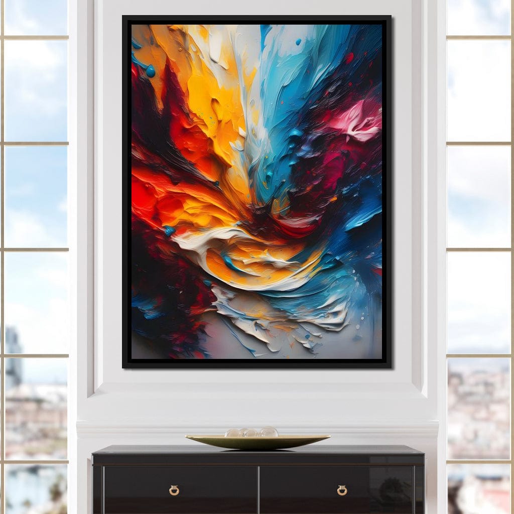 Color Burst Canvas Wall Art