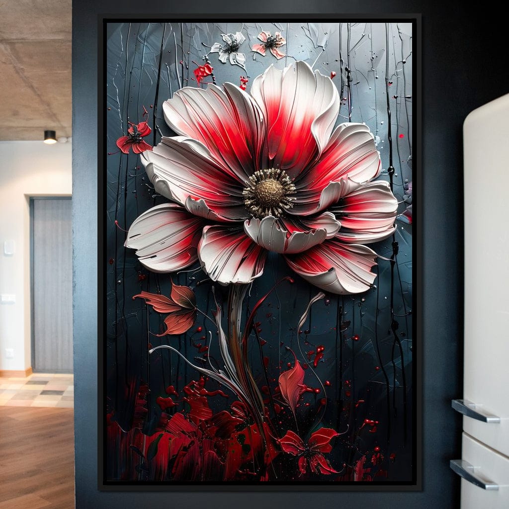Blossom of Sanguine Dreams Canvas Wall Art