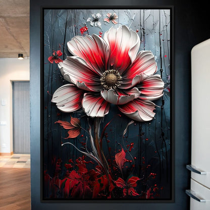Blossom of Sanguine Dreams Canvas Wall Art