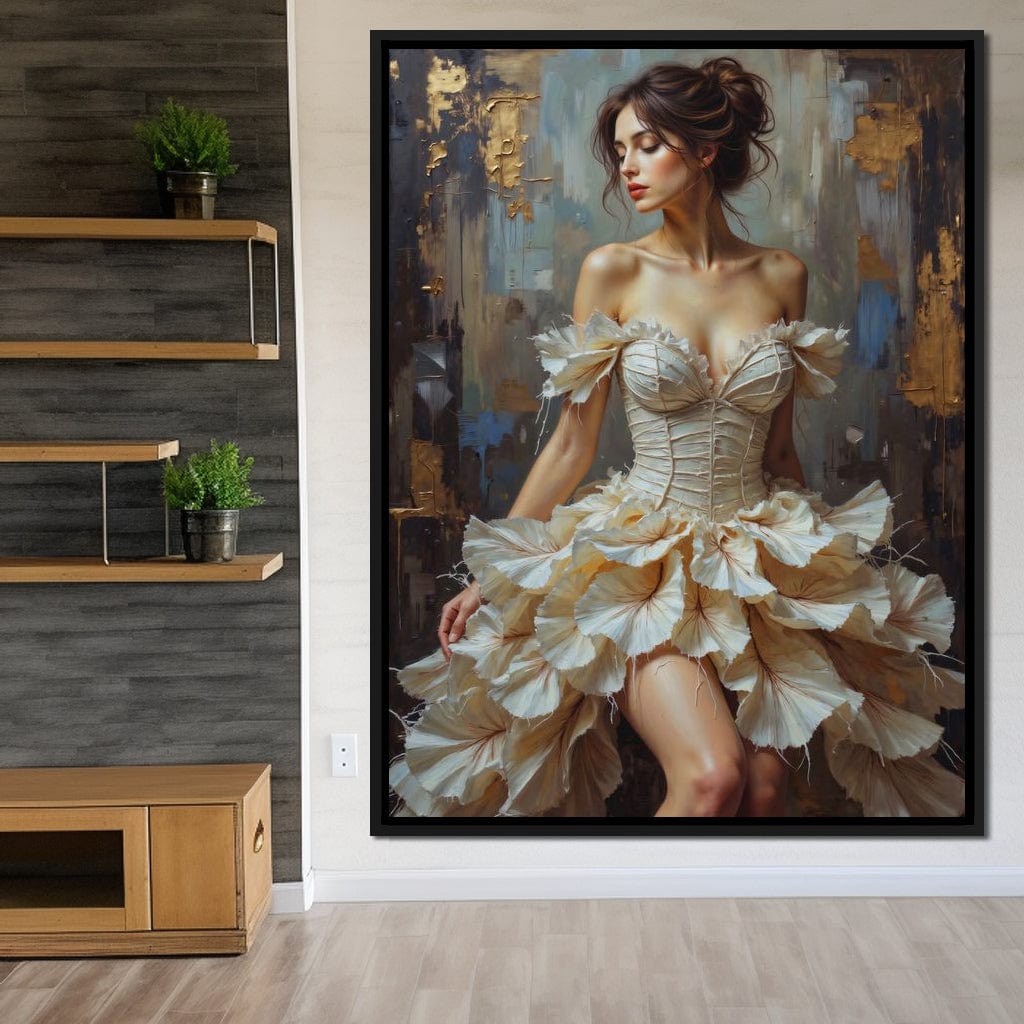 Female Portrait 334 Canvas Wall Art
