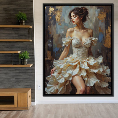 Female Portrait 334 Canvas Wall Art