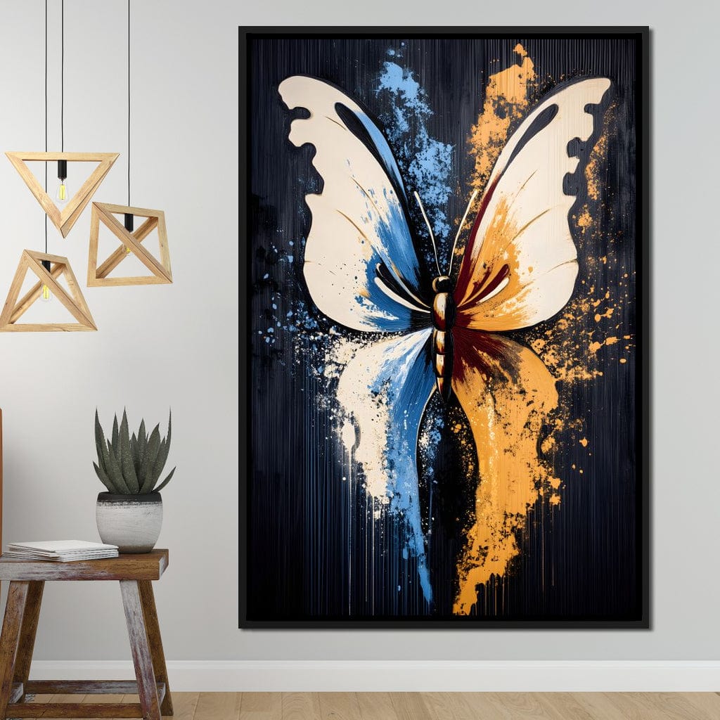 Butterfly Dance Canvas Wall Art