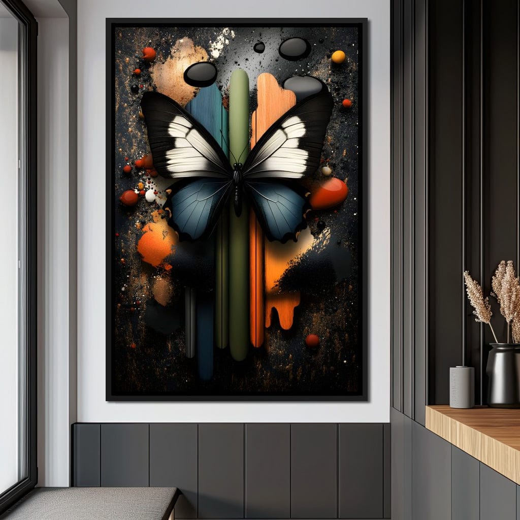 Butterfly Dreamscape Fusion Canvas Wall Art