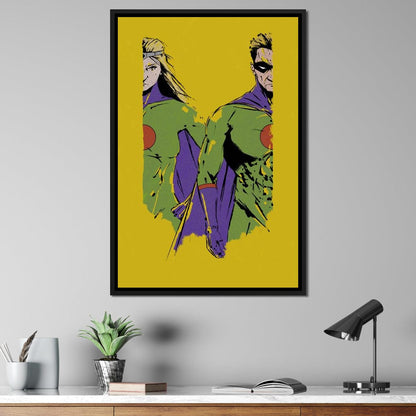 Superheroes Canvas Wall Art