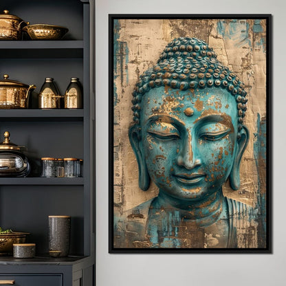 Meditative Harmony Tranquility Canvas Wall Art