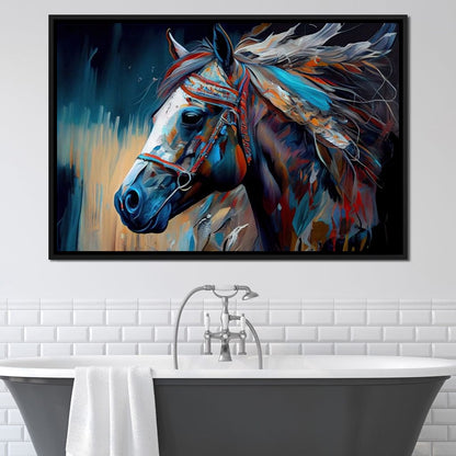 Cherokee Horse 4 Canvas Wall Art