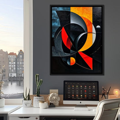 Colorful Modern Art 047 Canvas Wall Art