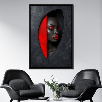 Scarlet Whisper Canvas Wall Art