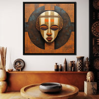 Tribal Mask 12 Canvas Wall Art