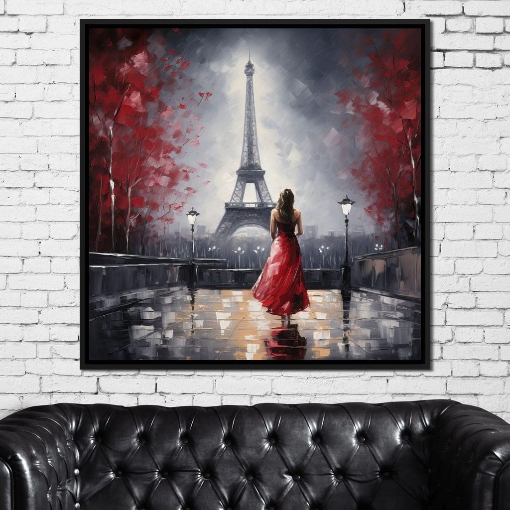 Romantic French Dream Canvas Wall Art