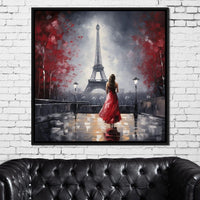 Romantic French Dream Canvas Wall Art