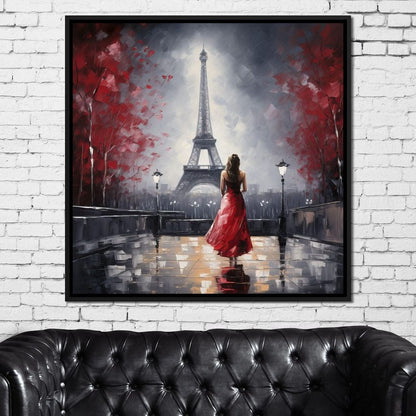Romantic French Dream Canvas Wall Art
