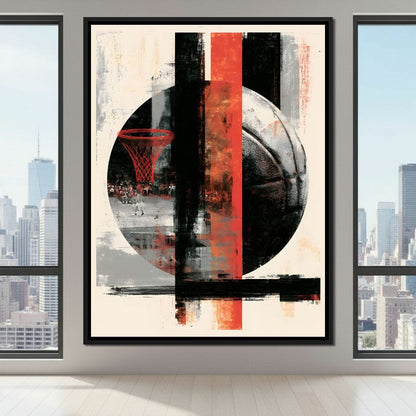 Final Buzzer Before The Shot Canvas Wall Art
