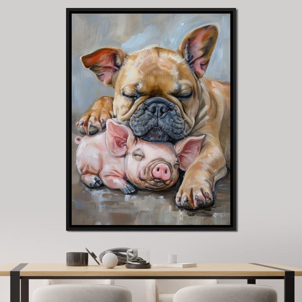 Slumber Buddies Naptime Canvas Wall Art