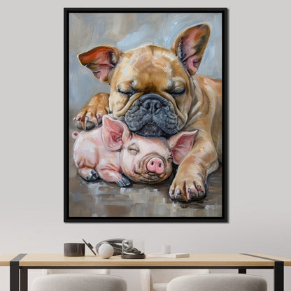 Slumber Buddies Naptime Canvas Wall Art