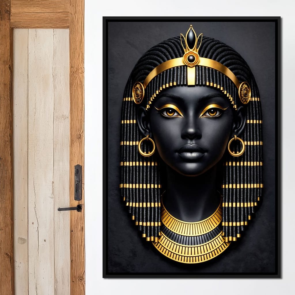 Empress of the Nile Canvas Wall Art
