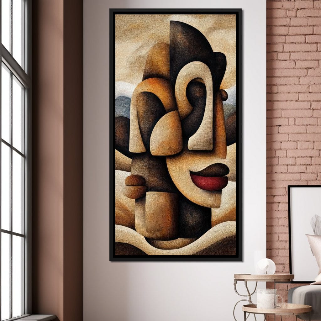 Faces of the Earth Canvas Wall Art
