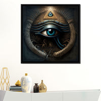 Eye Of Horus Canvas Wall Art