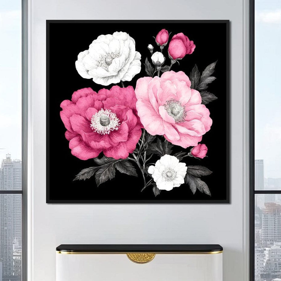 Blossoms of Enchantment Canvas Wall Art