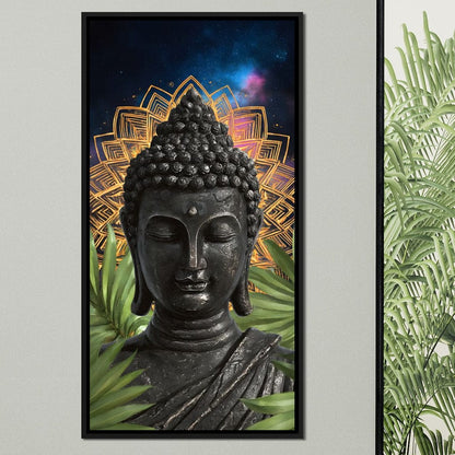 Tranquil Buddha Nightfall Canvas Wall Art