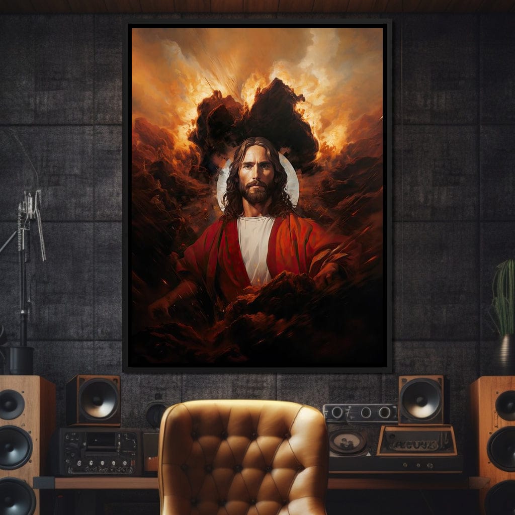 Jesus the Savior Canvas Wall Art