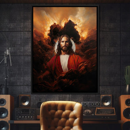 Jesus the Savior Canvas Wall Art