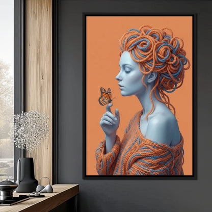 Holding a Quiet Miracle Canvas Wall Art
