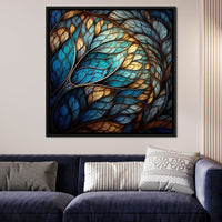 Mosaic Treescape Canvas Wall Art