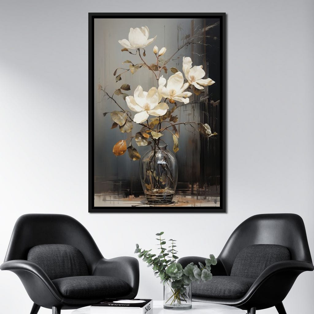Magnolia Melody Canvas Wall Art