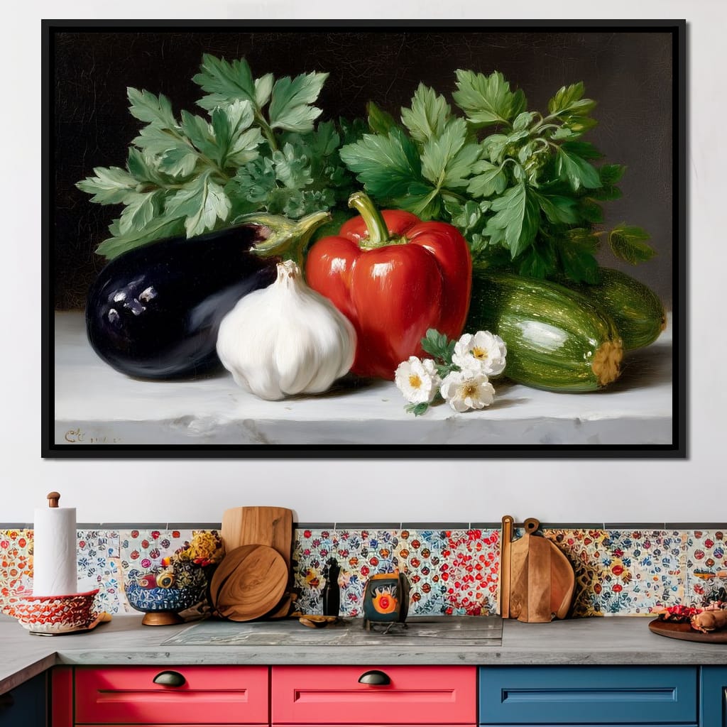 Garden Harvest Canvas Wall Art