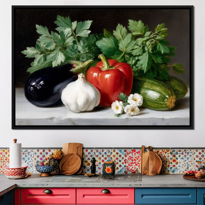 Garden Harvest Canvas Wall Art