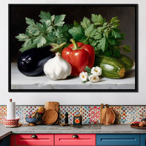 Garden Harvest Canvas Wall Art