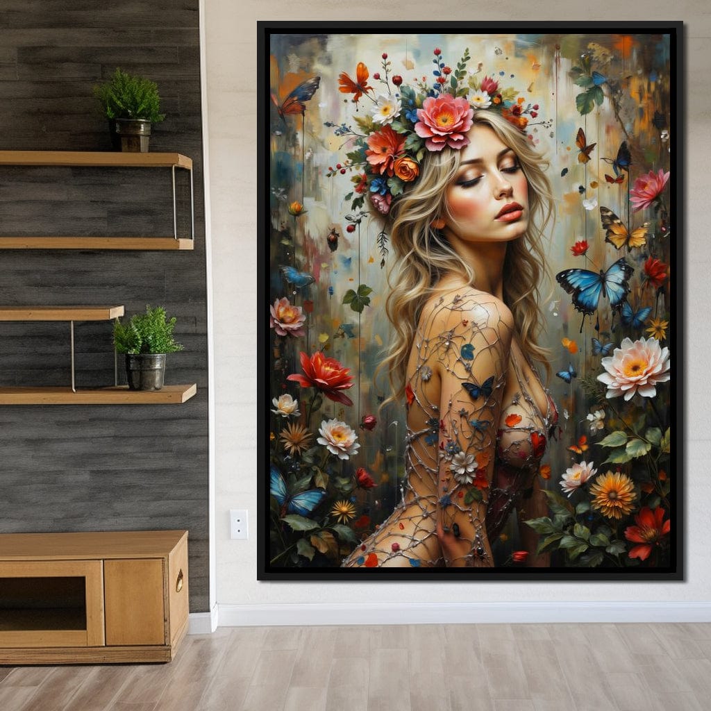 Female Portrait 335 Canvas Wall Art
